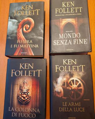 Stock Lotto romanzi Ken Follet + 2 romanzi omaggio