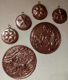 Decorazioni Da Parete In Rame. 