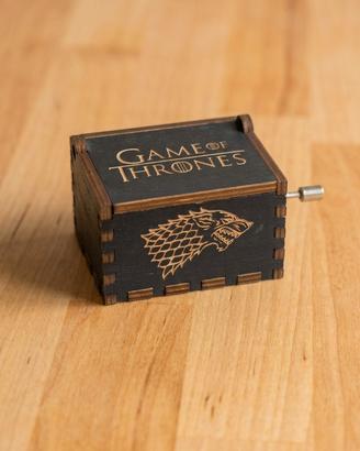 Carillon in legno Game of Thrones Stark
