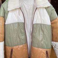 Brunik giacca sportiva a righe panna verde  tg 44