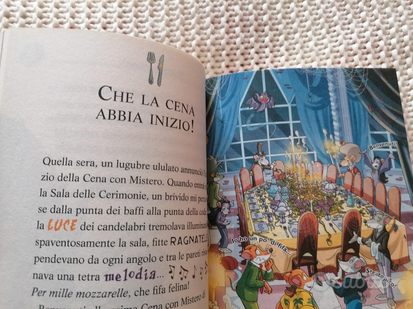 Cena con mistero.: libro di Geronimo Stilton