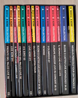 cofanetto 10 dvd e 4 cd Vasco Rossi 