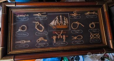 Quadro Nave con nodi 31*51 