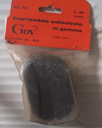 Copripedali in gomma per auto d'epoca 