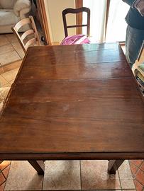 Tavolo in noce massello primi 900