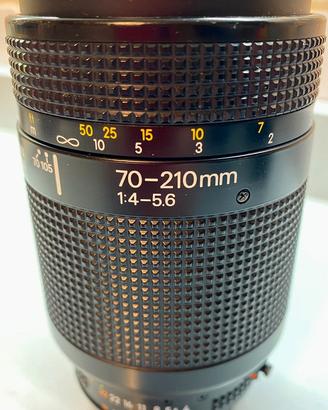 Nikon AF 70–210mm f/4–5.6 – Zoom tele – Nikon F