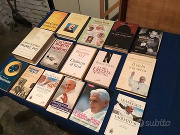 Lotto 15 libri Vari Papi e Padre Pio