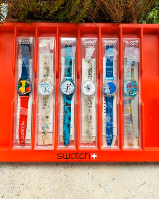 Set completo Swatch Artist collection 1996 N.O.S.