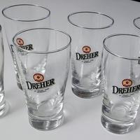 n.6 bicchieri birra DREHER 1773  Vintage