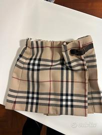 Gonna burberry bambina