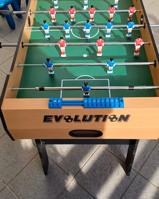Calciobalilla Evolution salvaspazio