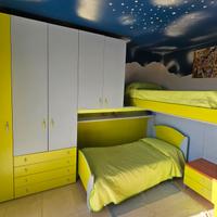 Cameretta a soppalco per ragazzi 