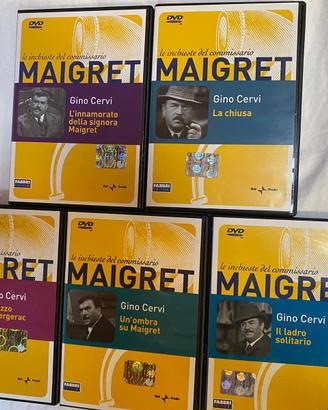 DVD Maigret 5 pezzi