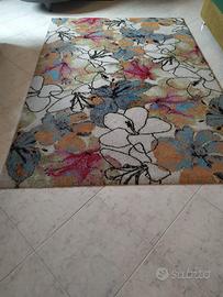 Tappeto floreale cm 160x230