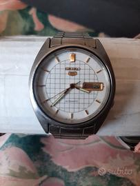 orologio seiko 5 automatic  vintage euro 90