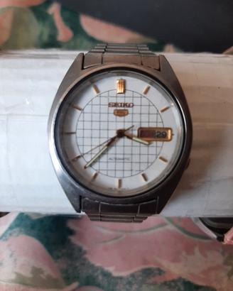 orologio seiko 5 automatic  vintage euro 90