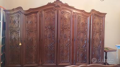 Camera da letto stile barocco piemontese 