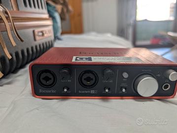 scheda audio focusrite