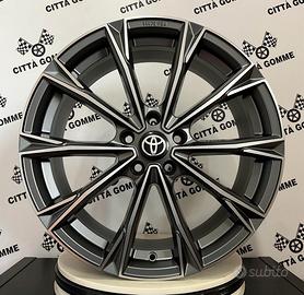 4 CERCHI IN LEGA TOYOTA AURIS C-HR COROLLA RAV4 21