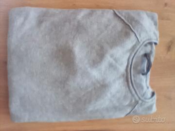 maglioncino filo uomo grigio tg L