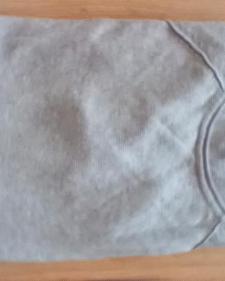 maglioncino filo uomo grigio tg L