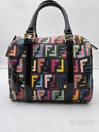 Bauletto Fendi Forever in Zucca Canvas Spalmati Mu