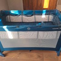 Aziamor lettino da campeggio blu