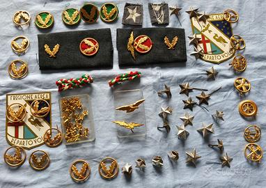 Stellette/Spille Aeronautica militare vintage