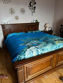 Camera da letto noce vintage