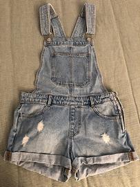 Salopette jeans Pull&Bear