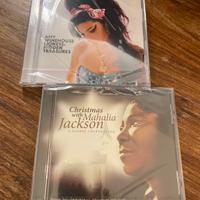 Cd Amy Winehouse e Mahalia Jackson nuovi con nylon