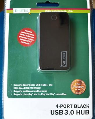 HUB usb 4 porte 3.0