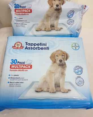 Tappetini assorbenti bayer più regalo