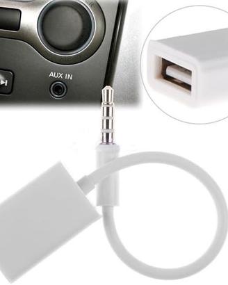 Cavo USB Femmina a Jack 3,5 mm 15 cm Audio