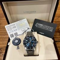 Longines Spirit Zulu Time 42mm Blu Braccialato