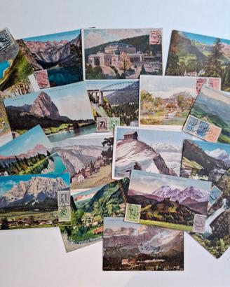 Lotto 15 Cartoline Antiche Austria 1910 1924