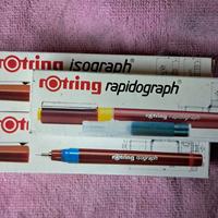 Penne tecniche Rotring Isograph / Rapidograph