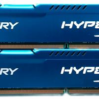 MEMORIE RAM KINGSTON 8 GB (2 x 4 GB) DDR3 1600 MHz