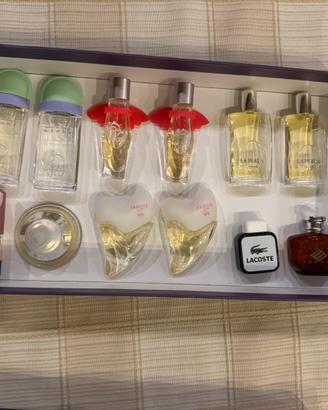 Mini profumi da collezione