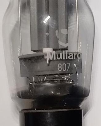 Valvole termoioniche 807 TESTATE ORIGINALI