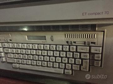 OLIVETTI ET COMPACT 70 macchina da scrivere vintag