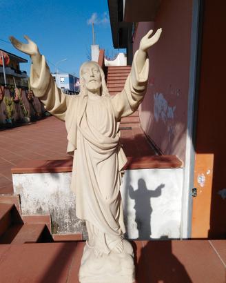 Statua religiosa di marmo 