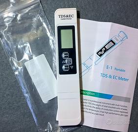 TDS e EC meter portatile Acquario piscina analisi