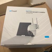 Telecamera rotazione 360  sim 4g e pannello solare