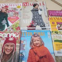 riviste per ricamo e tricot