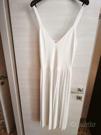 Vestito midi bianco Zara tg. M