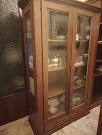 Vetrinetta in legno massello
