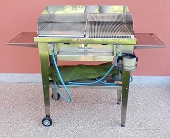 BBQueen Grill 8.4 professionale a gas – 10 kW