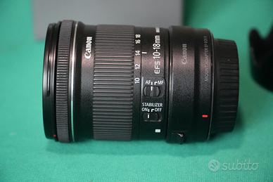 Canon EF-S 10-18 mm + Canon Mount Adapter EF-EOS R