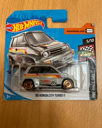Hot Wheels '85 Honda City Turbo II grigia